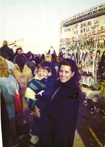 FCB-1989 Fall of Berlin Wall West Berlin, Germany