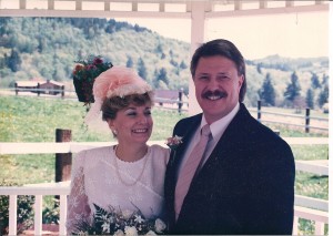 Garth and I wedding Photo