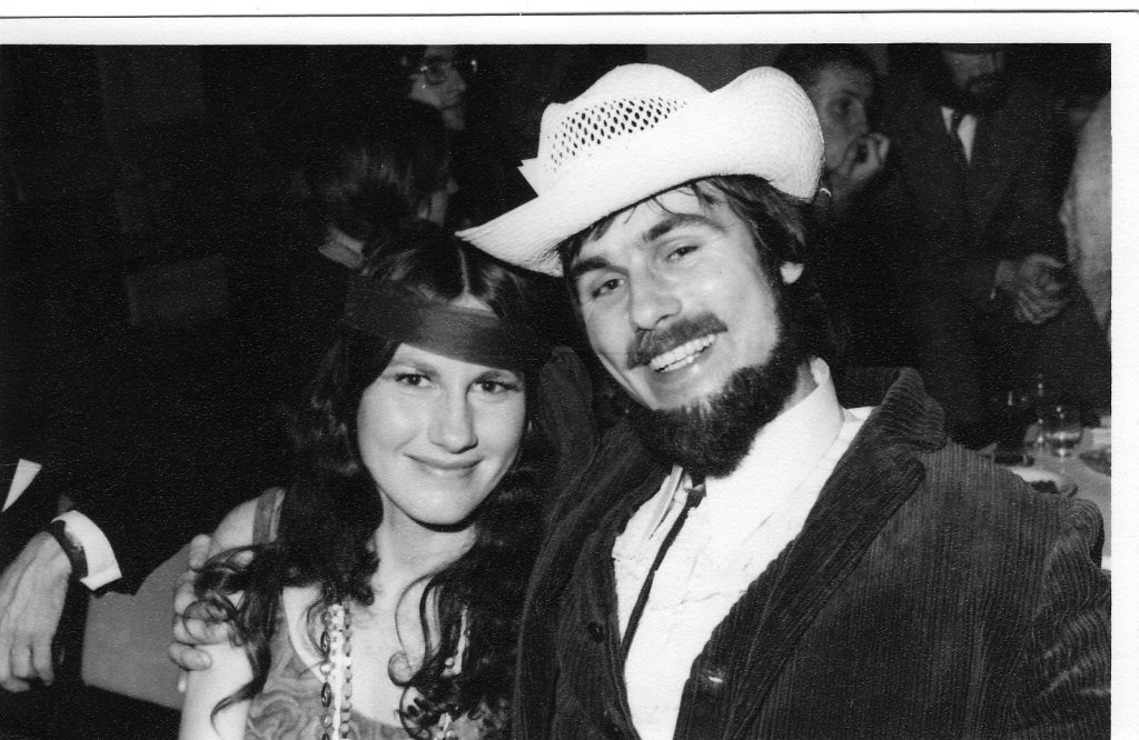 Jenni and John, 1920s dance, NZ, 1972