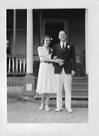 My parents on their wedding day, 1939