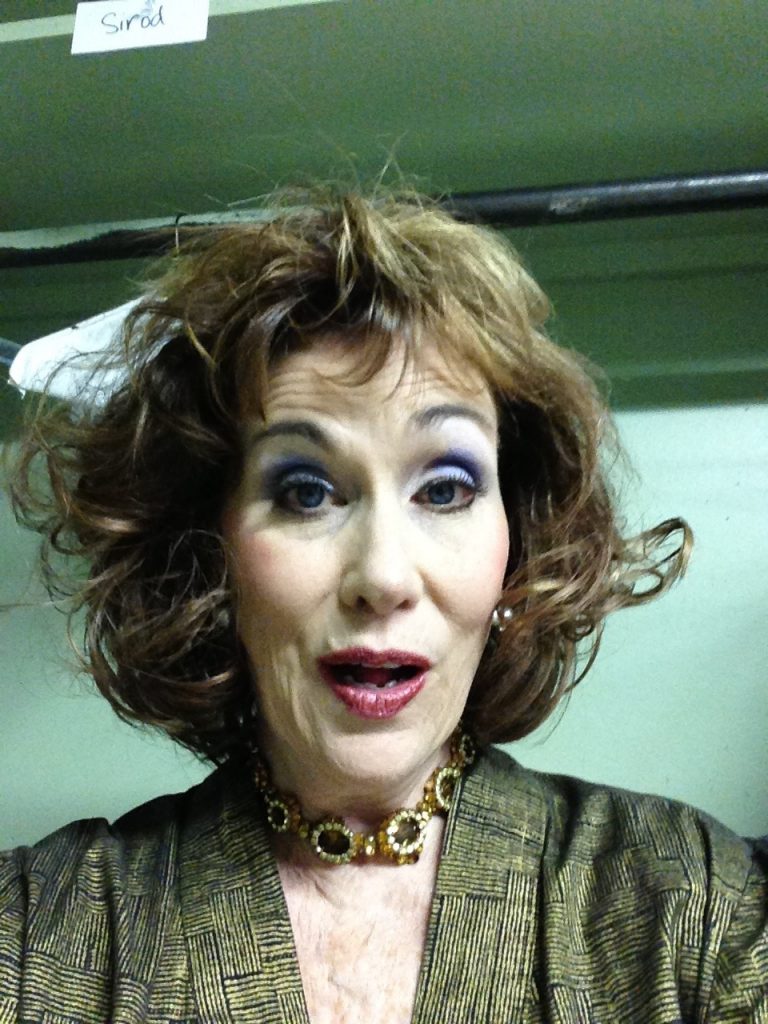 I still perform: Playing Cookie Cusack in "Rumors" in 2013